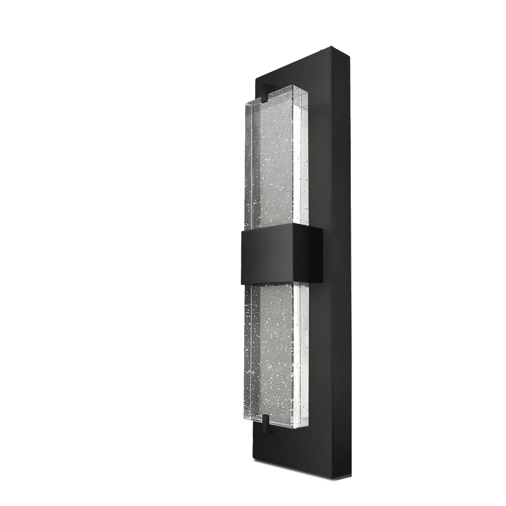 Bubble Glass Exterior Wall Sconce